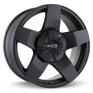 RTX Wheels – Thunder – Black – 17″x8″ 10mm – All weather Wheels – 081192